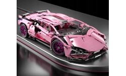 Sports Car Blocks Pink 1280pcs.