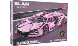 Sports Car Blocks Pink 1280pcs.