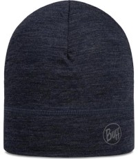 Lekka czapka merino „Solid Night Blue” - 779