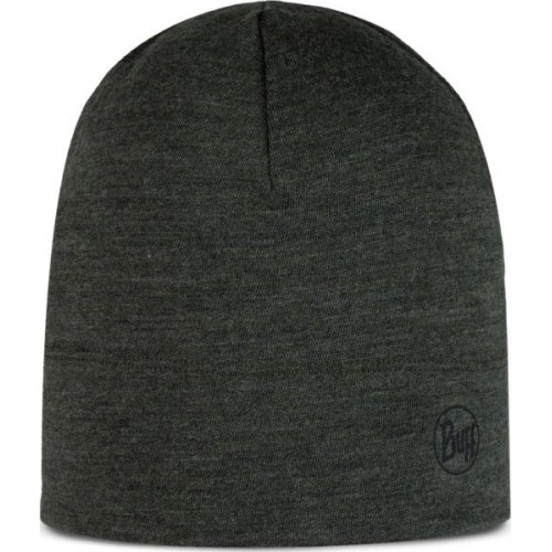 Czapka z wełny merino Midweight Solid Bark - 843