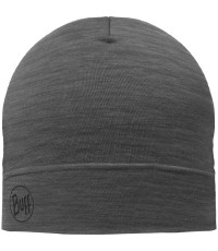 Czapka z wełny merino Lightweight, szara - 937