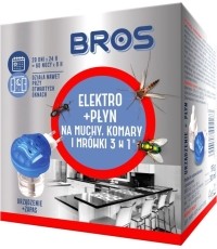 Płyn na muchy, komary i mrówki Bros Elektro +