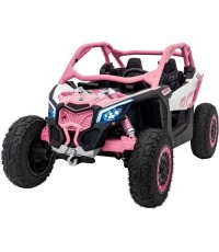 Elektryczny quad dziecięcy Maverick Turbo RR STRONG, różowy