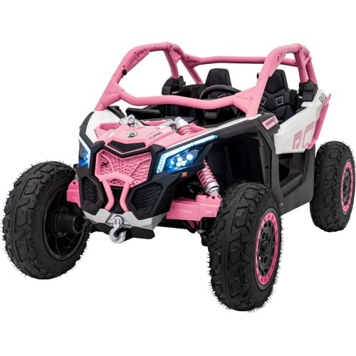 Elektryczny quad dziecięcy Maverick Turbo RR STRONG, różowy