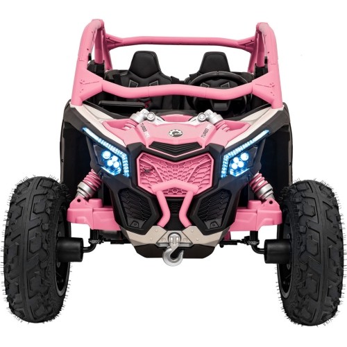 Elektryczny quad dziecięcy Maverick Turbo RR STRONG, różowy