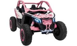 Elektryczny quad dziecięcy Maverick Turbo RR STRONG, różowy
