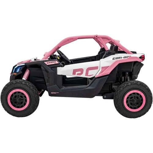 Elektryczny quad dziecięcy Maverick Turbo RR STRONG, różowy