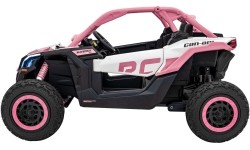 Elektryczny quad dziecięcy Maverick Turbo RR STRONG, różowy