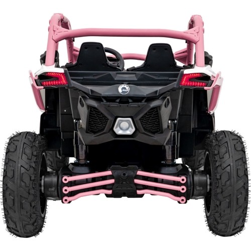 Elektryczny quad dziecięcy Maverick Turbo RR STRONG, różowy