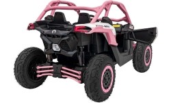 Elektryczny quad dziecięcy Maverick Turbo RR STRONG, różowy