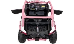 Elektryczny quad dziecięcy Maverick Turbo RR STRONG, różowy