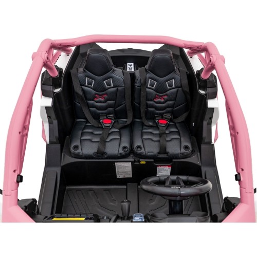 Elektryczny quad dziecięcy Maverick Turbo RR STRONG, różowy