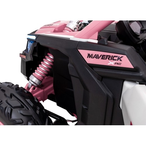 Elektryczny quad dziecięcy Maverick Turbo RR STRONG, różowy