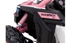 Elektryczny quad dziecięcy Maverick Turbo RR STRONG, różowy