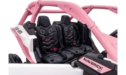 Elektryczny quad dziecięcy Maverick Turbo RR STRONG, różowy