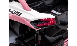 Elektryczny quad dziecięcy Maverick Turbo RR STRONG, różowy