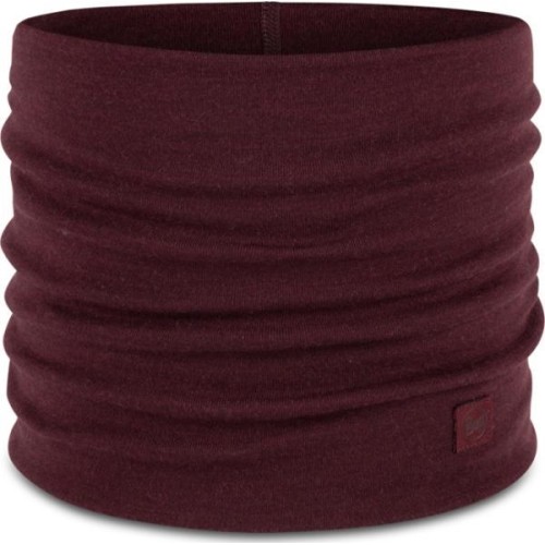 Kominiarka Merino Heavyweight, jednolity kolor, granatowo-czerwona - 653