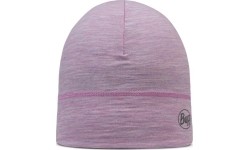 Czapka z wełny merino Lightweight Solid Pansy - 601