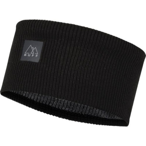 Opaska na głowę Crossknit, jednolita czerń - 999