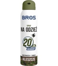 Spray na kleszcze do ubrań Bros, 90 ml