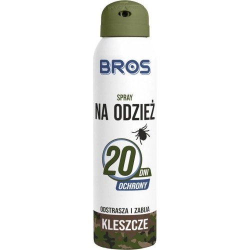 Spray na kleszcze do ubrań Bros, 90 ml