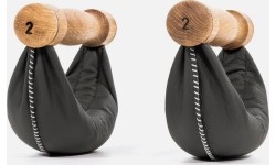 Zestaw hantli dębowych SwingBells Eiche - 4 kg