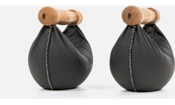Zestaw hantli dębowych SwingBells Eiche - 4 kg