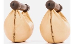 Zestaw hantli SwingBells orzech naturalny - 4 kg