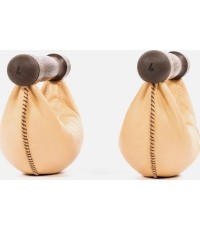 Zestaw hantli SwingBells orzech naturalny - 8 kg