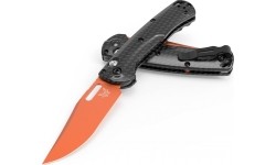 Nóż Benchmade 15533OR-01 Mini Tagged Out, włókno węglowe