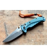 Nóż składany Benchmade 18065 Mini Adira, MagnaCut, Blue Grivory