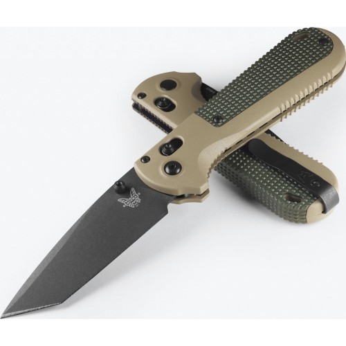 Benchmade 431BK-1 REDOUBT, Tanto, zielony Grivory