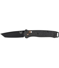 Benchmade 537BK-10 Bailout, czarna klinga, włókno węglowe