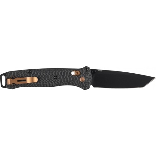 Benchmade 537BK-10 Bailout, czarna klinga, włókno węglowe