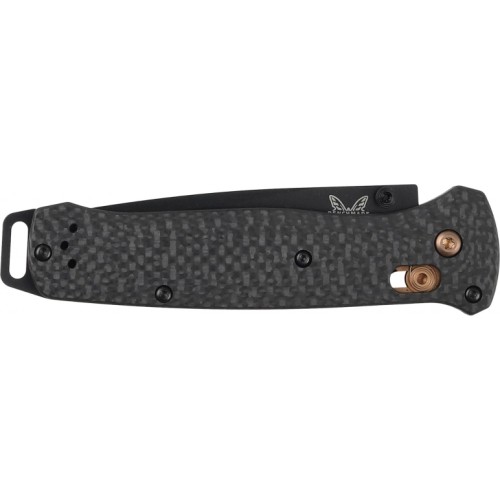 Benchmade 537BK-10 Bailout, czarna klinga, włókno węglowe