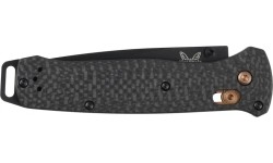 Benchmade 537BK-10 Bailout, czarna klinga, włókno węglowe