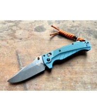 Nóż składany Benchmade 18060 Adira, MagnaCut, niebieski Grivory