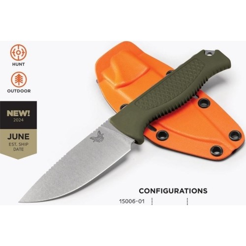 Nóż myśliwski Benchmade 15006-01 Steep Country Hunter, CPM-S30V