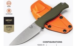 Nóż myśliwski Benchmade 15006-01 Steep Country Hunter, CPM-S30V