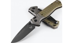 Nóż Benchmade 593BK PSK, MagnaCut, szaro-zielony G10
