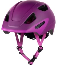Kask dziecięcy FORCE Akita, rozmiar S-M (52-57 cm), fioletowy