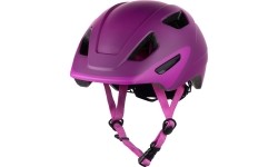 Kask dziecięcy FORCE Akita, rozmiar S-M (52-57 cm), fioletowy