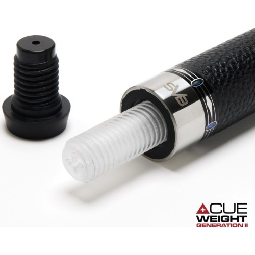 Kij bilardowy Cuetec Cynergy SVB Gen2, White LTW, 3/8x14, 11,8 mm