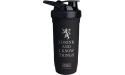 SmartShake Game Of Thrones I Drink And I Know Things Reforce Stainless Steel 900 ml.