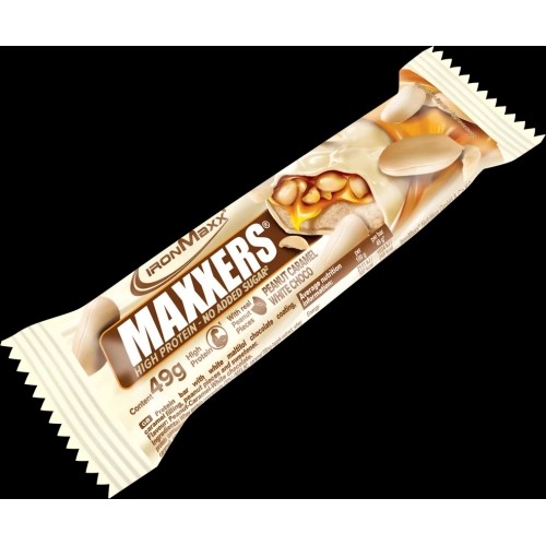 Baton proteinowy IronMaxx Maxxers High Protein 49 g. Najlepiej spożyć do 2026-08-31