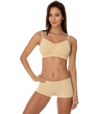 Biustonosz Brubeck Cotton Comfort - Beżowy