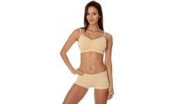 Biustonosz Brubeck Cotton Comfort - Beżowy