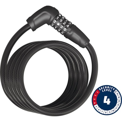 Zapięcie Abus Tresor 6512C/180 czarne
