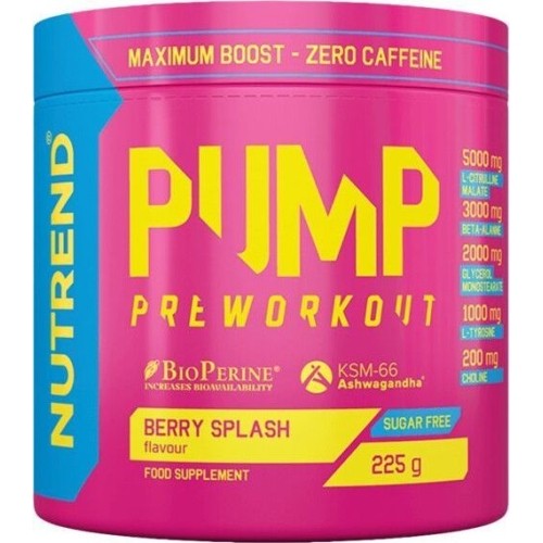 Nutrend Pump Pre-workout 225 g.