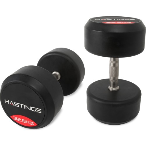 Hastings 32,5 kg profesjonalny zestaw hantli